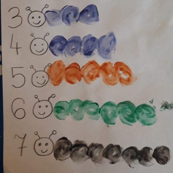 Hungry Caterpillar Maths Activity